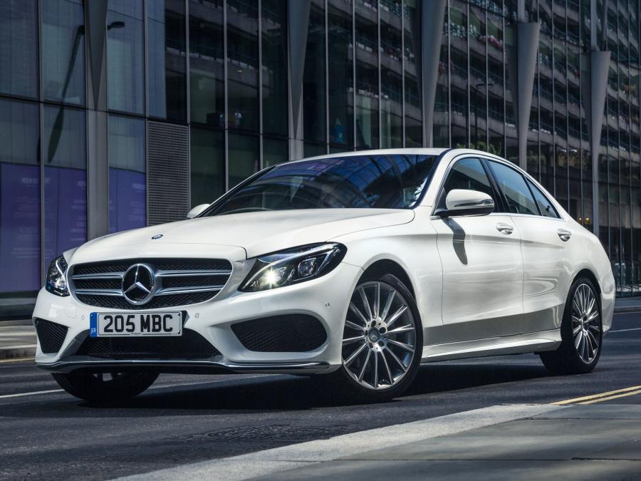  Mercedes-Benz C220 BlueTec AMG Line 2014 года  (UK) (фото 22 из 23)